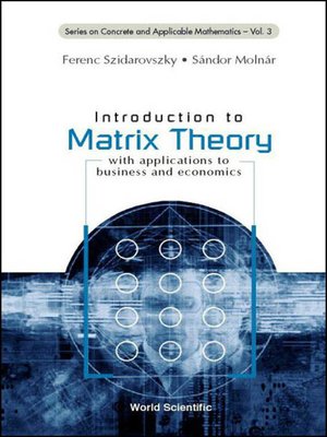 cover image of Introduction to Matrix Theory